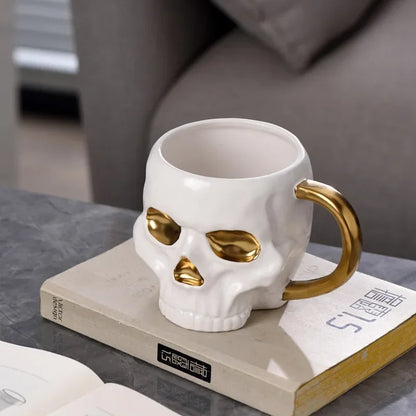 Gesichter Tassen Totenkopf-Kaffeetasse