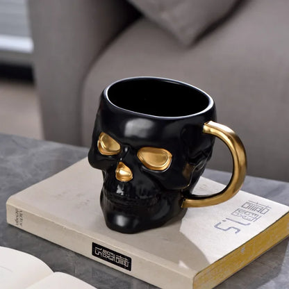 Gesichter Tassen Totenkopf-Kaffeetasse