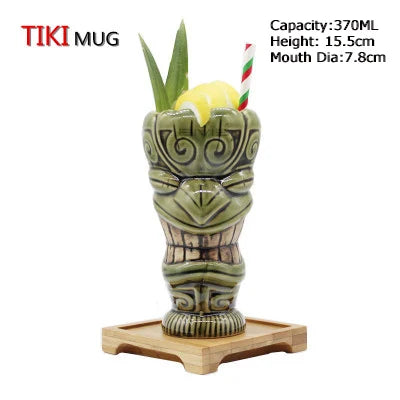 Tassen Gesicht Tiki Tassen Cocktail