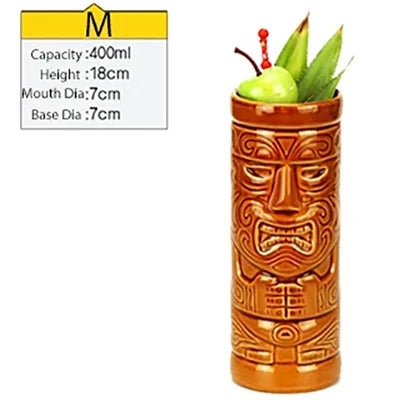 Tassen Gesicht Tiki Tassen Cocktail